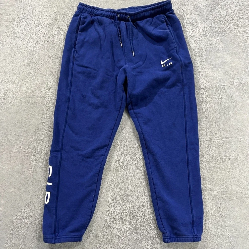 Nike Air Pants Jogger French‎ Terry Athletic Lounge DQ4202-455 Men's Large Y2K